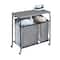 Honey Can Do Gray Uneven Clothes Sorter w/ Ironing Board